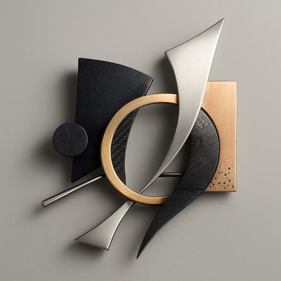 Modern Contemporary Jewelry Design Style Transfer Example