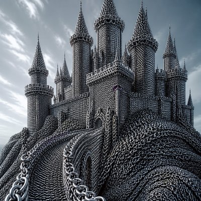 majestic castle on a hilltop