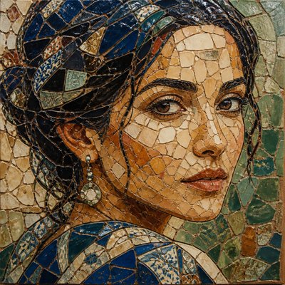 Ceramic Mosaic Art Style example