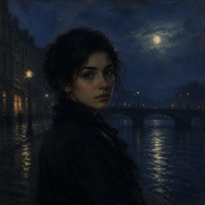 portrait of a person with expressive eyes