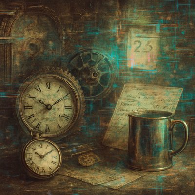 still life with everyday objects