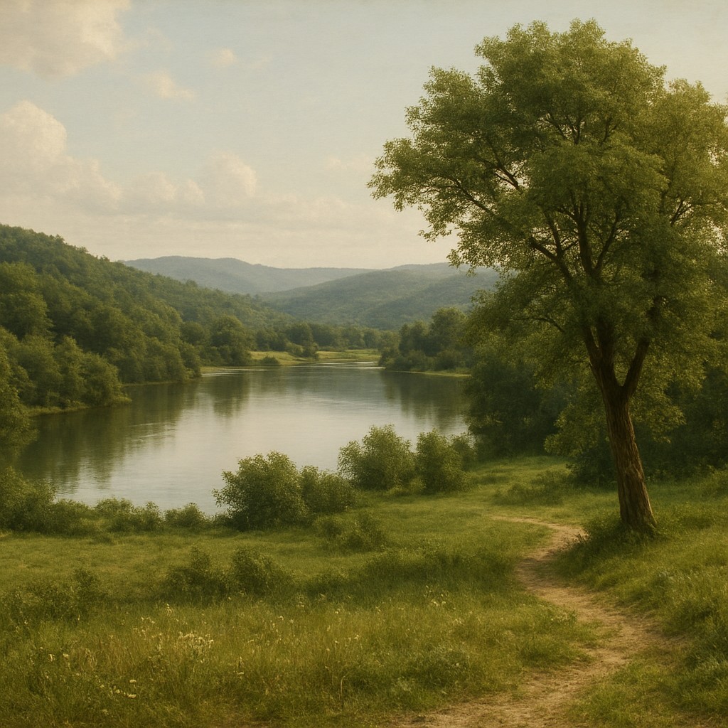 wide landscape with natural scenery