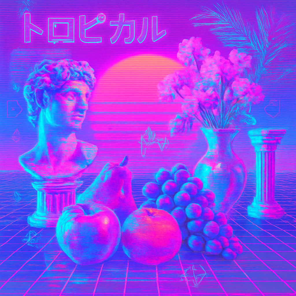 Vaporwave Art Style preview 3