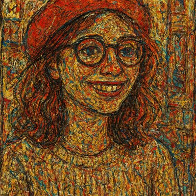 Art Brut Style Style Transfer Example