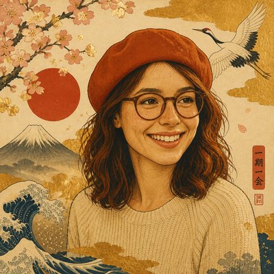 Japanese Art Style Style Transfer Example