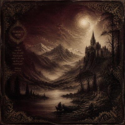 wide landscape with natural scenery — Victorian Gothic Art