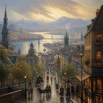 Cityscape Painting Style 2