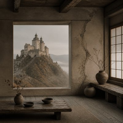 majestic castle on a hilltop
