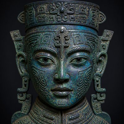 Ancient Chinese Bronze Art Style 1
