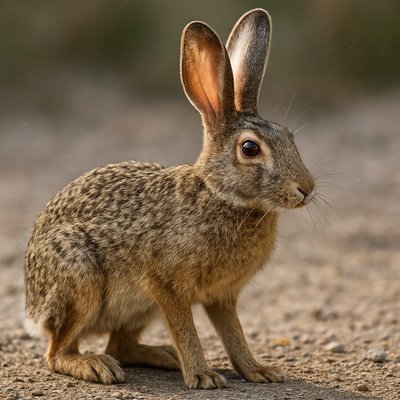 animal standing in natural pose