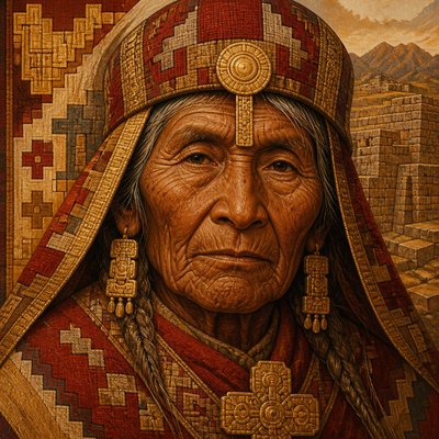 close-up portrait of an elderly person with expressive weathered features