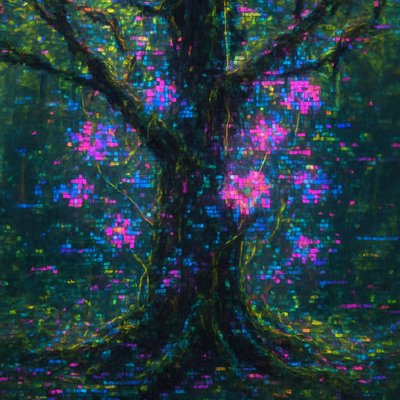 a tree in nature