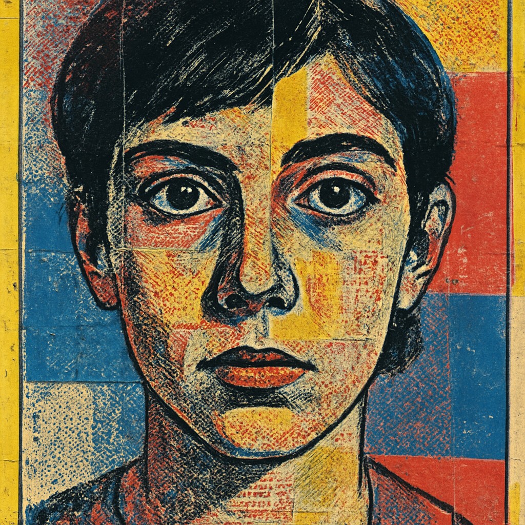 portrait of a person with expressive eyes