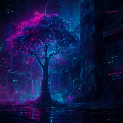 a tree in nature