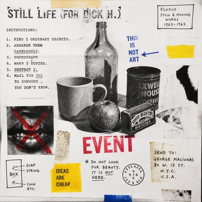 still life with everyday objects
