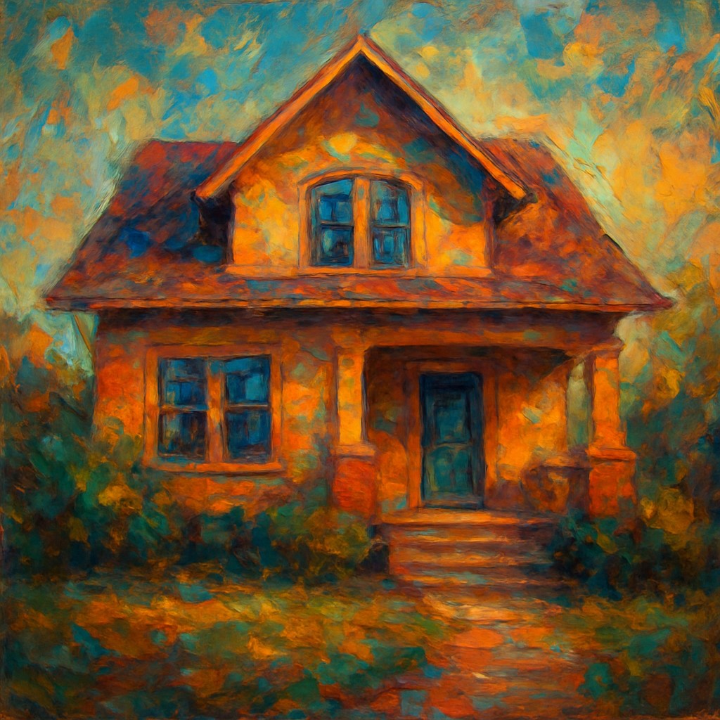 house with front view