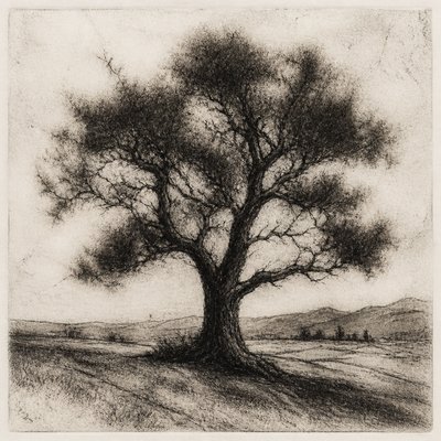 a tree in nature