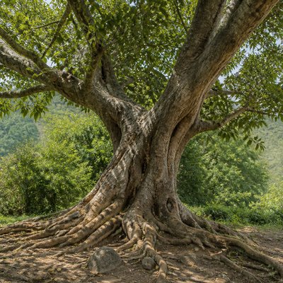 a tree in nature
