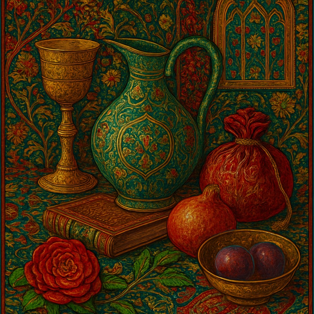 still life with everyday objects