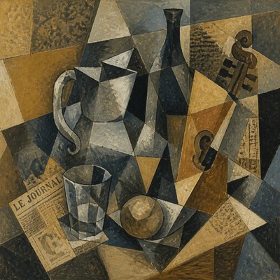 still life with everyday objects