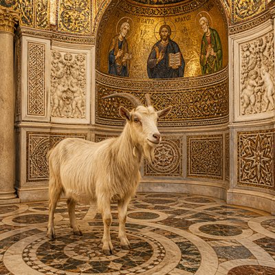 animal standing in natural pose — Palermo Art Style