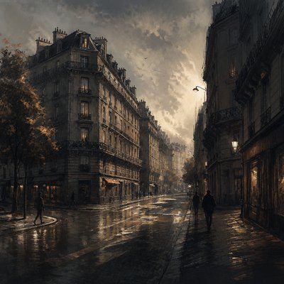 Concept Art Style Style Transfer Example