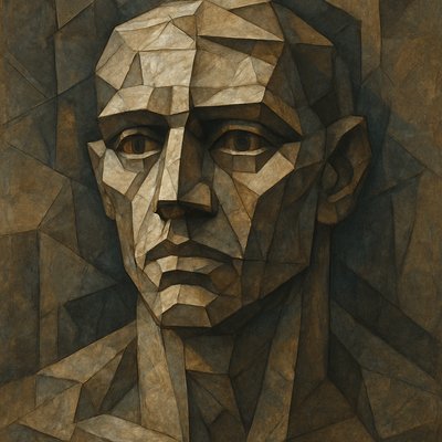 Sculptural Cubism Art Style 1