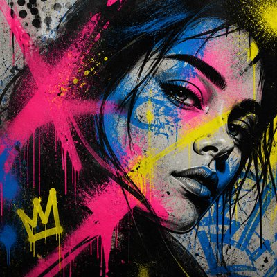 Graffiti Modern Art Style example