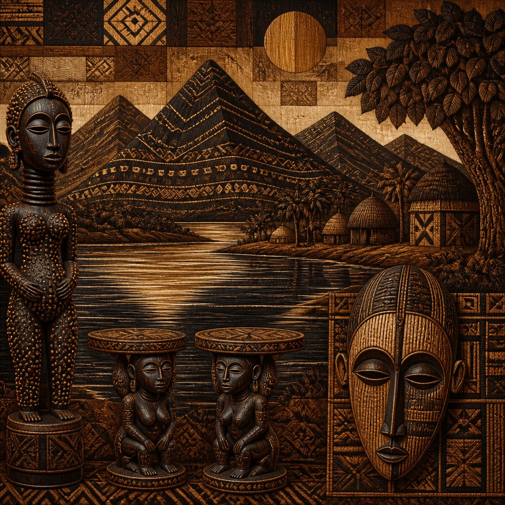 Congolese Art Style example artwork 2