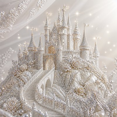 majestic castle on a hilltop