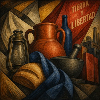 still life with everyday objects