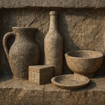 still life with everyday objects