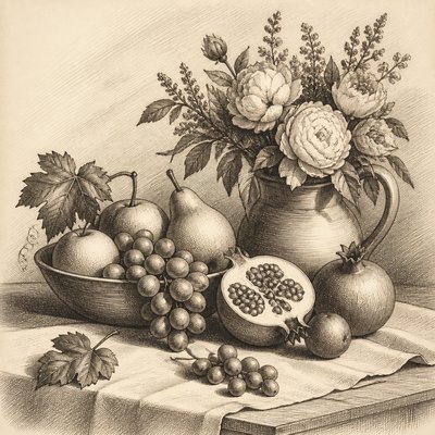 Hatching Drawing Style 3