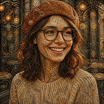 Complexity Art Style Style Transfer Example