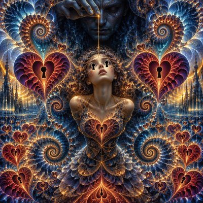 she hung by the thread of his lies with keyhole eyes and folded hearts