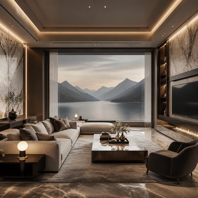 Contemporary Luxe Interior Design 2