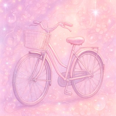 bicyle resting against a wall