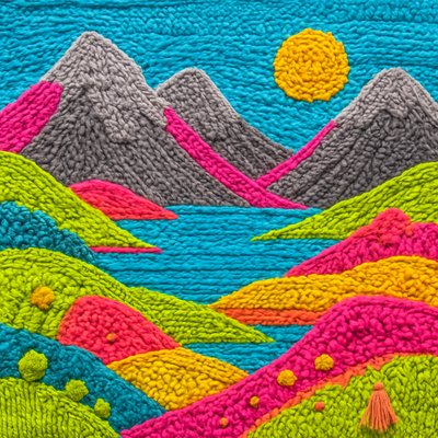 Yarn Bombing Street Art Style 2