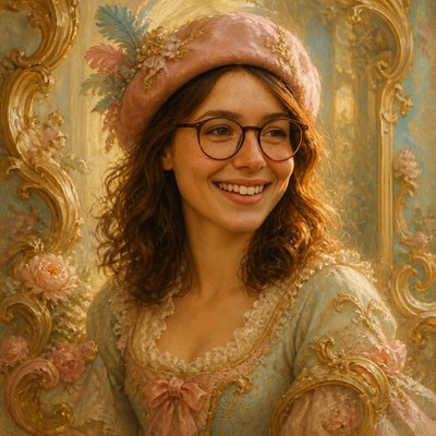 Rococo Classical Art Style Style Transfer Example