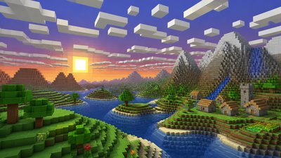 sweeping panoramic landscape with a dramatic sky