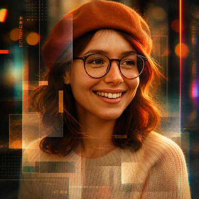 Contemporary Digital Landscape Art Style Style Transfer Example