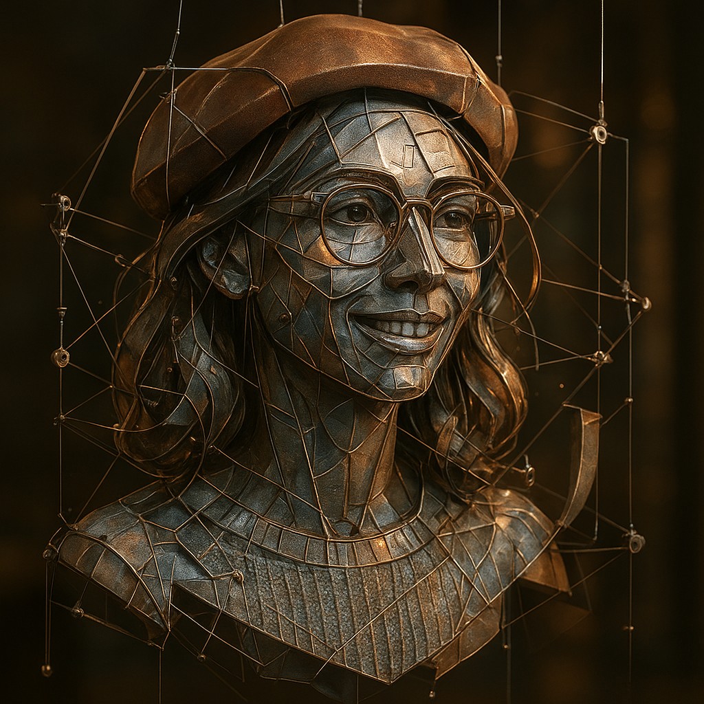 Kinetic Sculpture Art Style Style Transfer Example