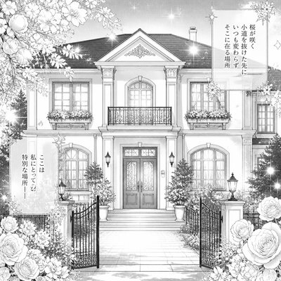 house with front view