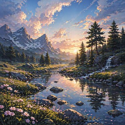 landscape, no people