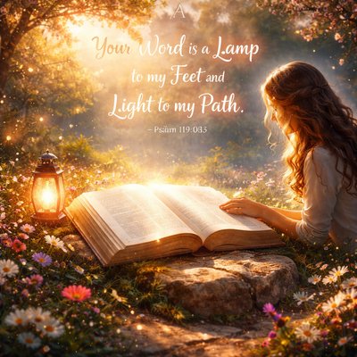 Something that illustrates psalm 119 very emotional and I spring and displays love and encouragement 