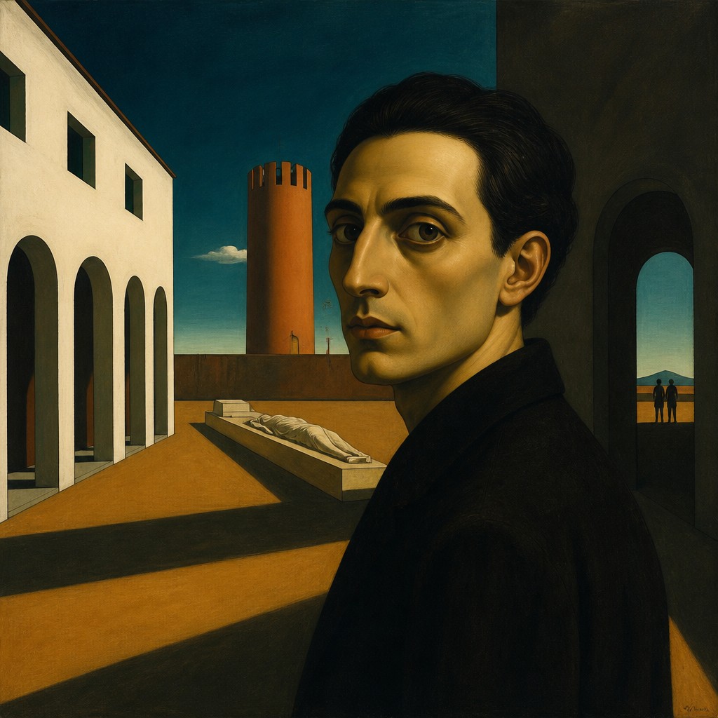 Metaphysical Painting Art Style AI art example