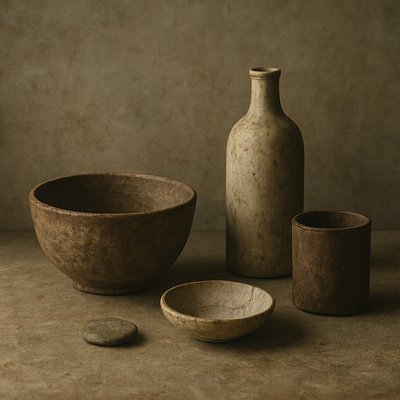 still life with everyday objects
