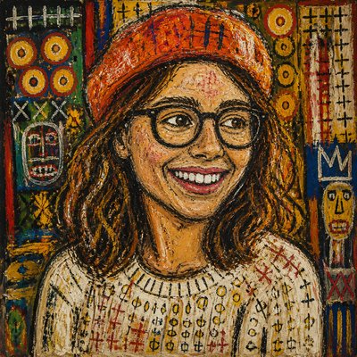 Art Brut Style Style Transfer Example