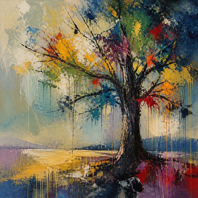 a tree in nature