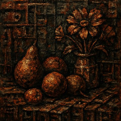 Industrial Despair Expressionism Art Style 3